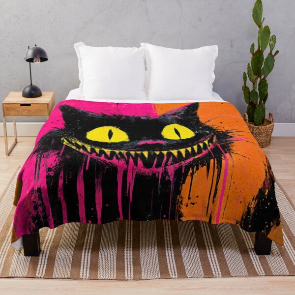 Item preview, Neon Nightmare Cat designed and sold by PlengPoomofArts.