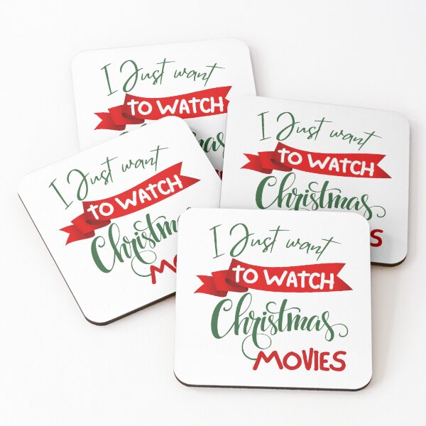 Item preview, I Just Want to Watch Christmas Movies designed and sold by MoonStitch.