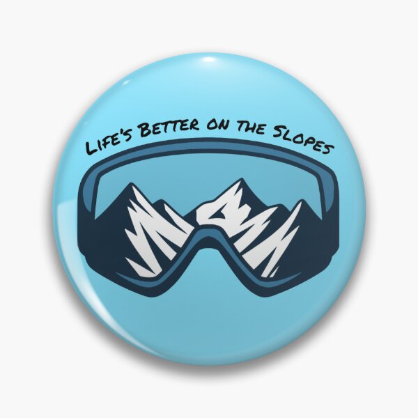 Item preview, Life’s Better on the Slopes – Ski & Snowboard Mountain Design designed and sold by SimplyJasper.