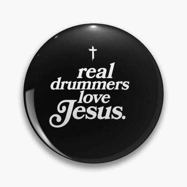 Item preview, Real Drummers Love Jesus designed and sold by musicianteez.