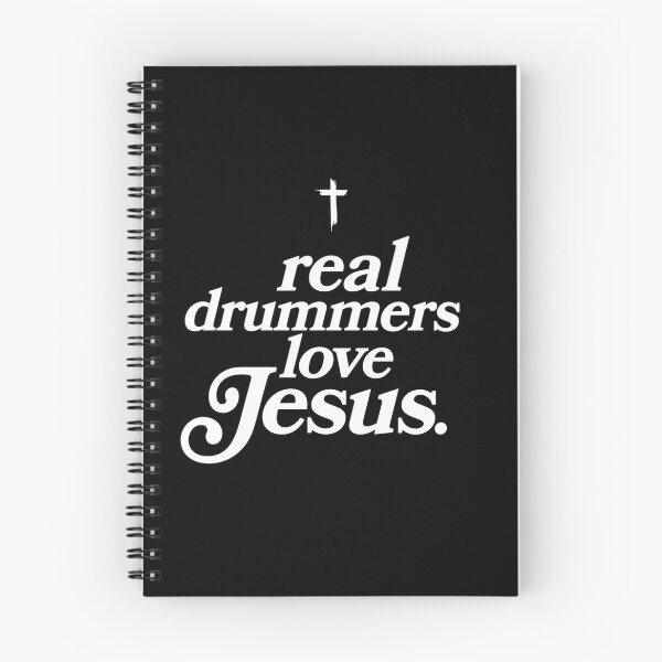 Item preview, Real Drummers Love Jesus designed and sold by musicianteez.