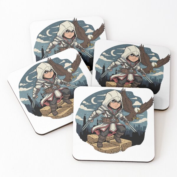 Item preview, Assassin Warrior with Eagle Night Art designed and sold by holywarter.
