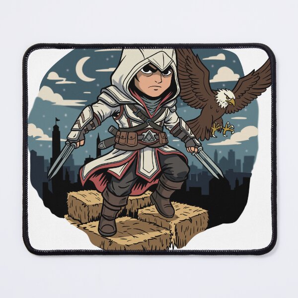 Item preview, Assassin Warrior with Eagle Night Art designed and sold by holywarter.
