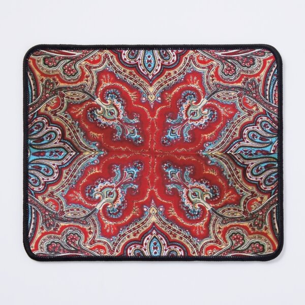 Item preview, Rorschachilia Mirror Image Ornate Pattern Vintage 1970s Print designed and sold by Licorice Moon.