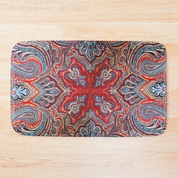 Item preview, Rorschachilia Mirror Image Ornate Pattern Vintage 1970s Print designed and sold by Licorice Moon.