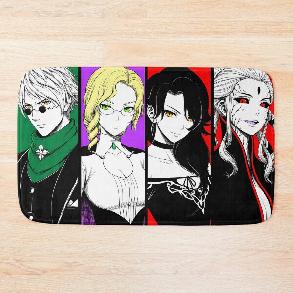 Item preview, Ozpin & Glynda & Cinder & Salem - 2 designed and sold by Infinite-Aspire.