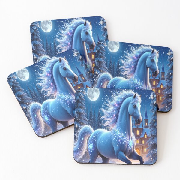 Item preview, Winter Moon Horse – Spirit of 2026 designed and sold by AmetistLight.