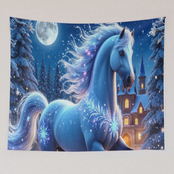 Item preview, Winter Moon Horse – Spirit of 2026 designed and sold by AmetistLight.