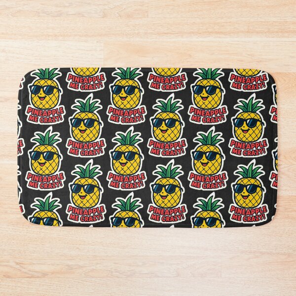 Item preview, Pineapple Me Crazy – Funny Tropical Fruit Pun designed and sold by SeoulInkSoul.