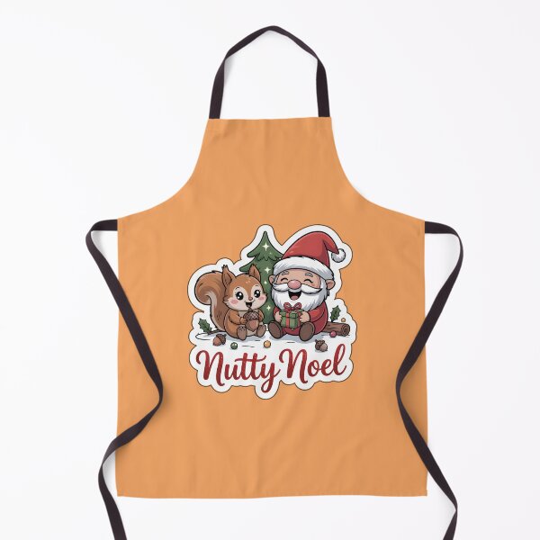 Item preview, Christmas Gnomes Sticker Nutty Noel Gnome & Squirrel Fun Art designed and sold by Nuist25.