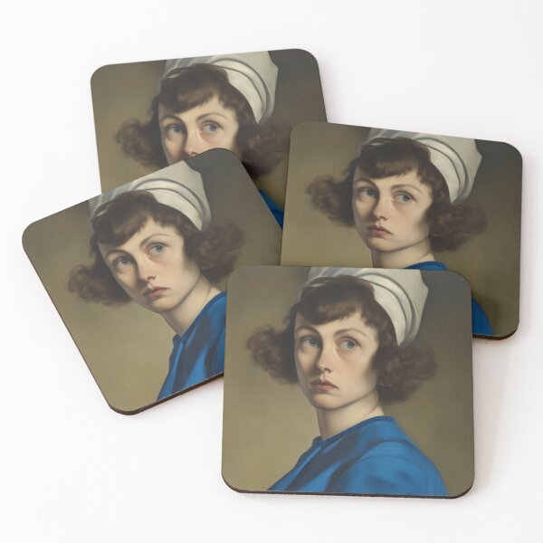 Item preview,  A Woman's Portrait in Twilight and Reflection designed and sold by KilianSzmid.