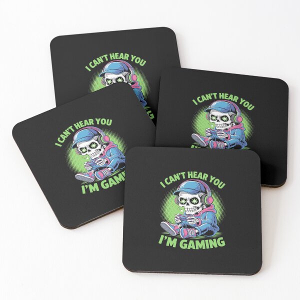 Item preview, Gamer Skeleton Gaming Video Games  designed and sold by Belkisallen.