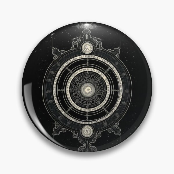 Item preview, Ancient Alchemical Sigil Cosmic Mandala designed and sold by Devil_God.