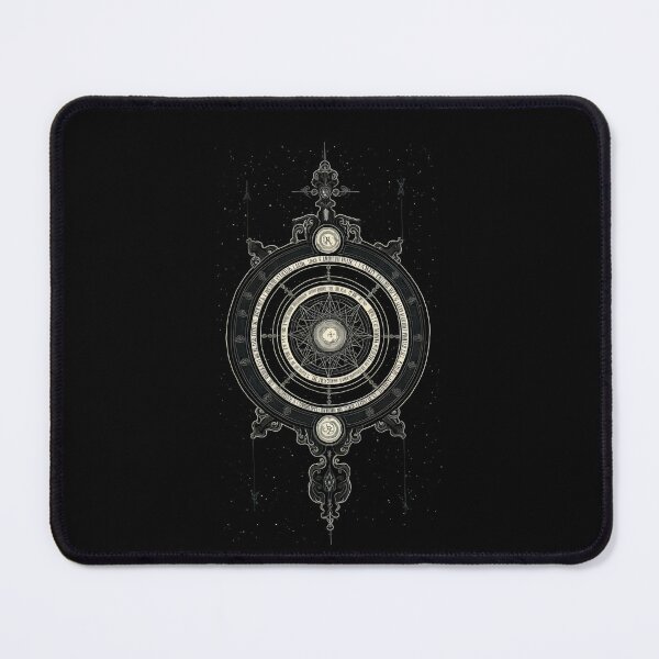 Item preview, Ancient Alchemical Sigil Cosmic Mandala designed and sold by Devil_God.