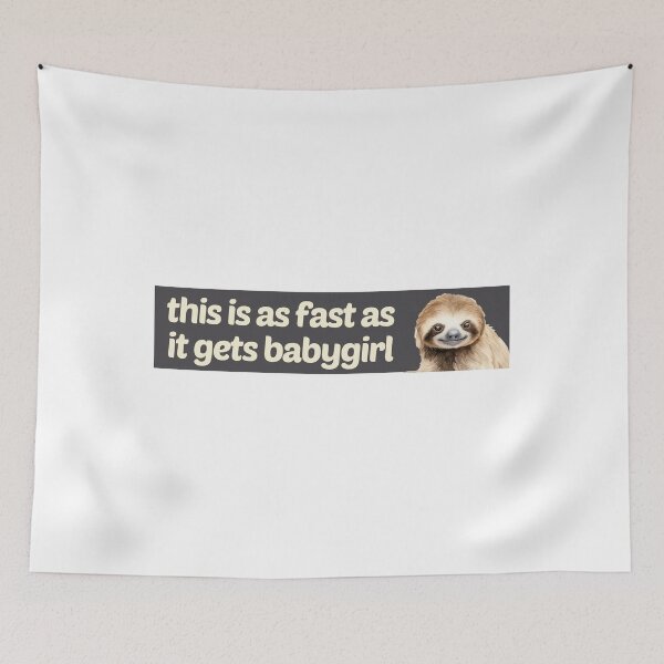 Item preview, This Is As Fast As It Gets Babygirl designed and sold by stephenflashart.