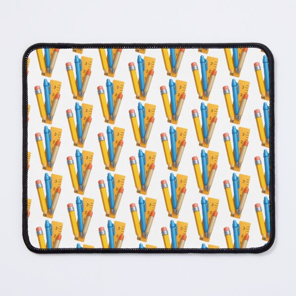 Item preview, School supplies featuring pencil, pen, ruler, and crayon, isolated on transparent background, AI generated designed and sold by dvoevnore.