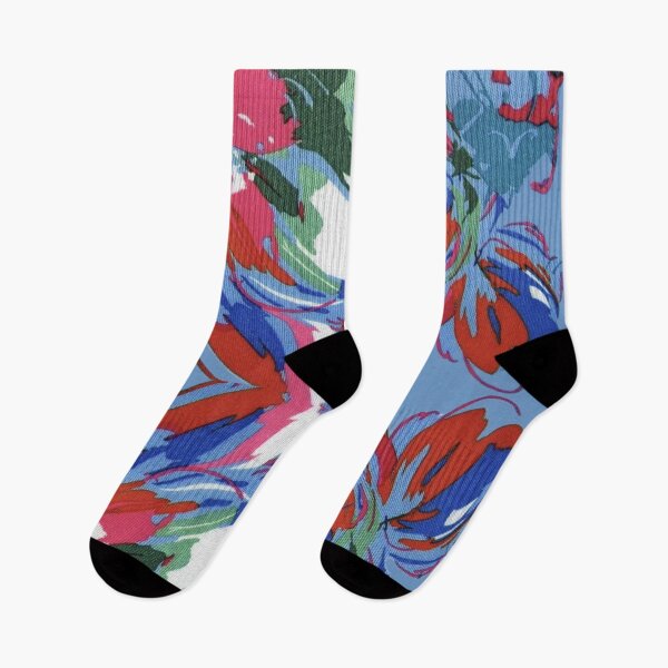 Item preview, Groovy Petalinia Vintage Abstract Floral Designer Print designed and sold by Licorice Moon.