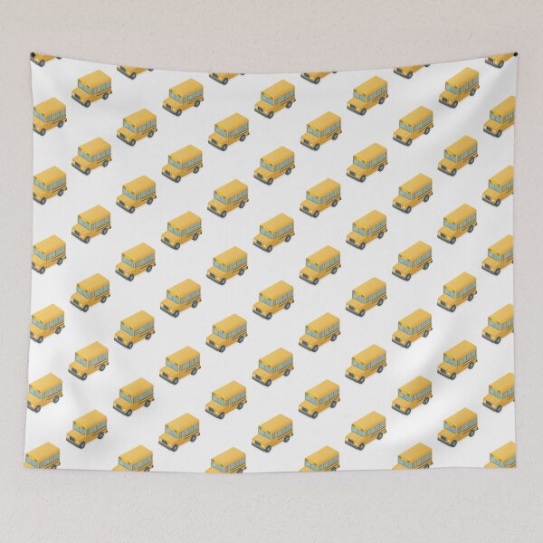 Item preview, Isometric yellow school bus on transparent background, perfect for back to school themes, AI Generated designed and sold by dvoevnore.