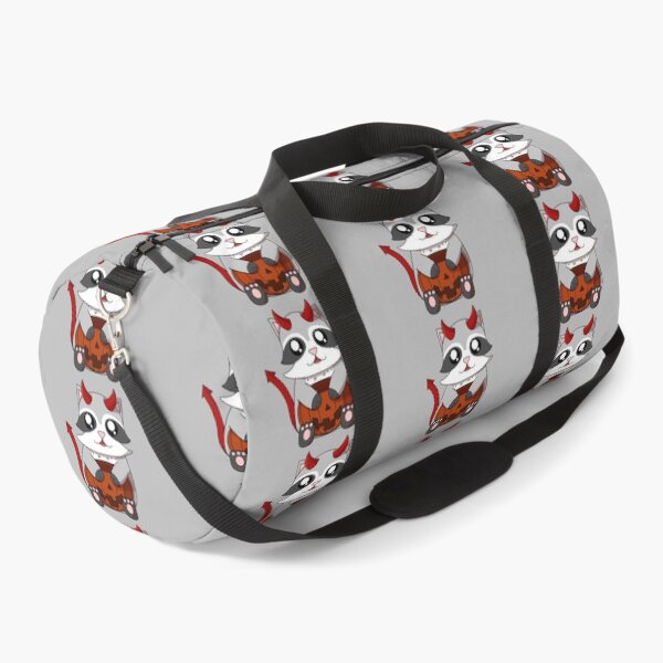 Item preview, cute devil raccoon with a pumpkin designed and sold by GREENZ0NE.