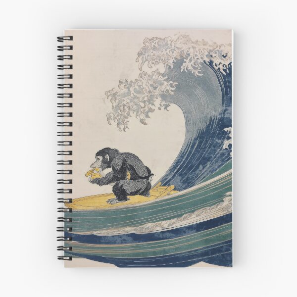 Item preview, SURFING MONKEY EATING A BANANA .1 designed and sold by lautir.