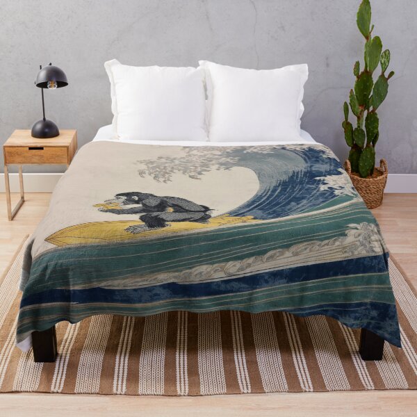 Item preview, SURFING MONKEY EATING A BANANA .1 designed and sold by lautir.