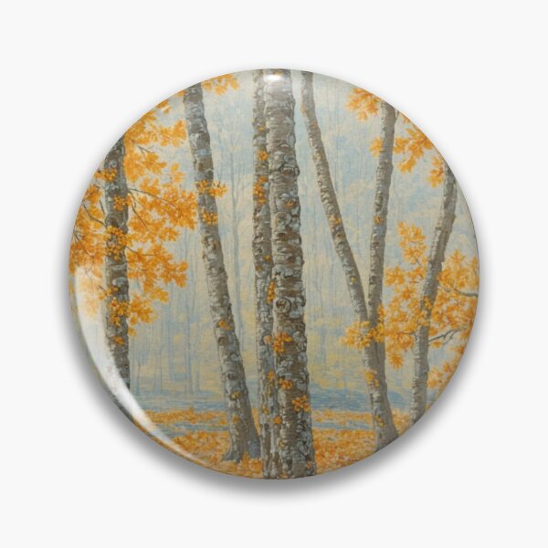 Artikelvorschau, Birch forest in autumn entworfen und verkauft von sid1802.