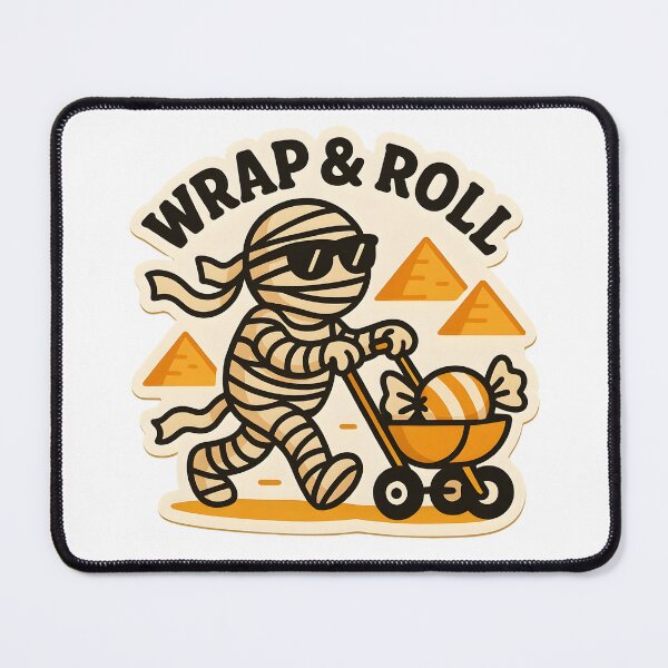 Item preview, Wrap & Roll — Cool Mummy Stroll designed and sold by Cheerioza.
