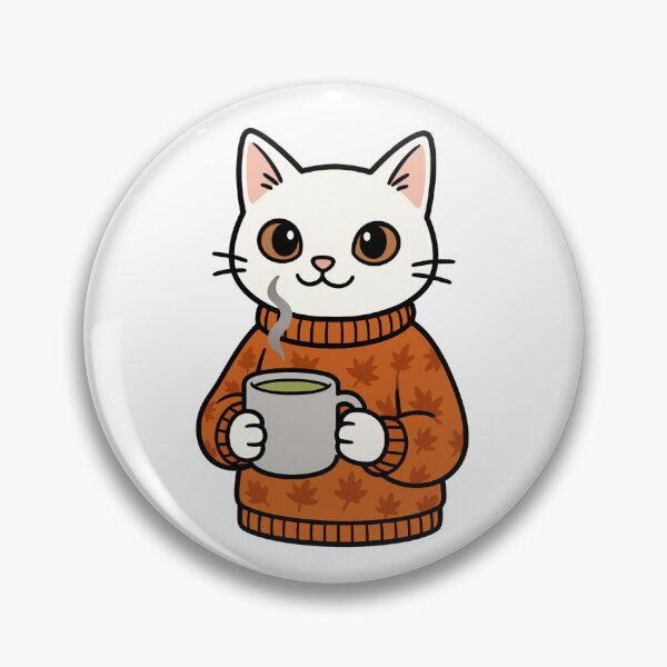 Item preview, Cozy White Matcha Cat designed and sold by AiArtwork444.