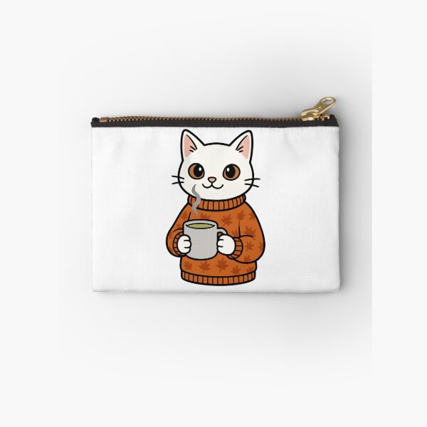 Item preview, Cozy White Matcha Cat designed and sold by AiArtwork444.
