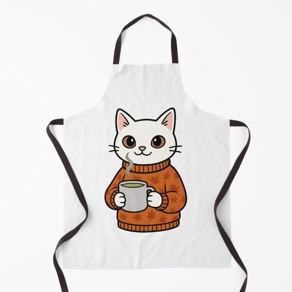 Item preview, Cozy White Matcha Cat designed and sold by AiArtwork444.