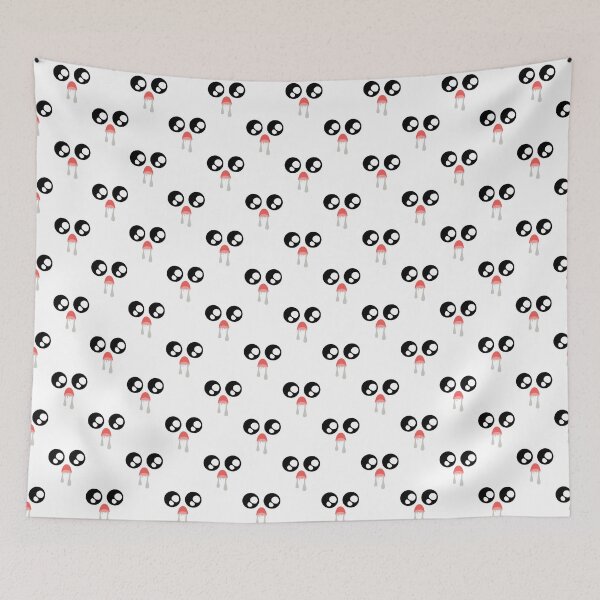 Item preview, Cute kawaii surprised drooling face pattern designed and sold by BlushyPrint.