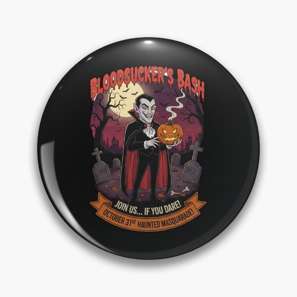 Item preview, Holloween Bloodsucker's bash T-shirt designed and sold by gura1987.