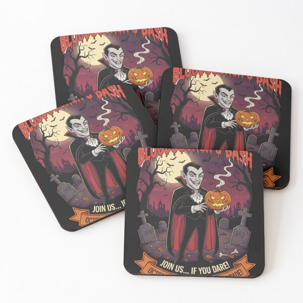 Item preview, Holloween Bloodsucker's bash T-shirt designed and sold by gura1987.