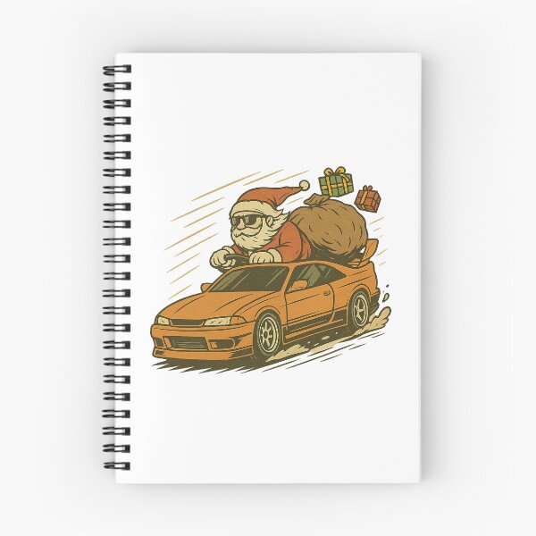 Item preview, Turbo Sleigh – Santa’s JDM Express Delivery designed and sold by SilknMarble.