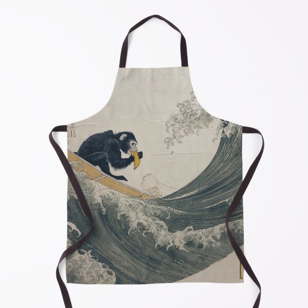 Item preview, SURFING MONKEY EATING A BANANA .3 designed and sold by lautir.
