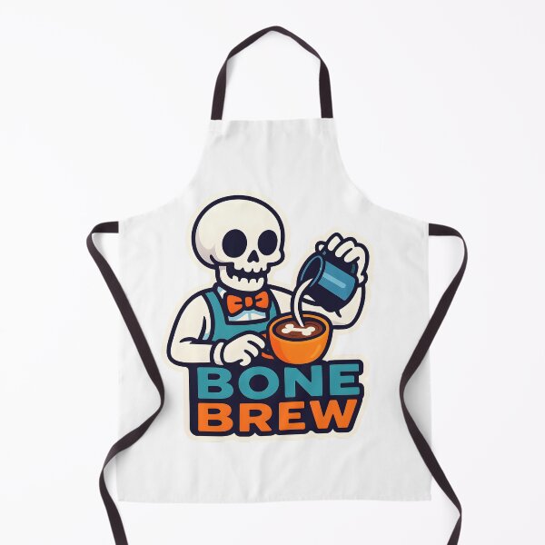 Item preview, Bone Brew — Skeleton Barista Latte designed and sold by Cheerioza.