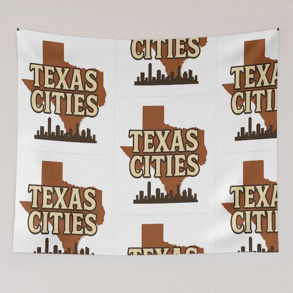 Item preview, Texas cities exclusive artwork designed and sold by RyoSaeba90.