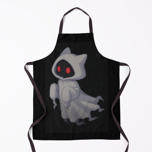 Item preview, Red-Eyed Ghost – Spooky Halloween Cat Spirit designed and sold by UniqueArtsOnly.