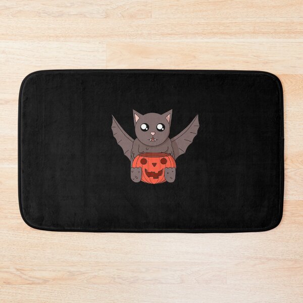Item preview, Halloween bat with pumpkin designed and sold by GREENZ0NE.