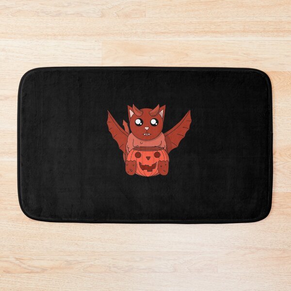 Item preview, devil bat with pumpkin designed and sold by GREENZ0NE.