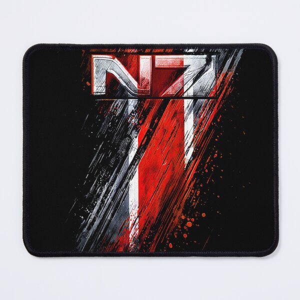 Item preview, Mass Effect N7 Vanguard Emblem: Stellar Sentinel in Galactic Grit designed and sold by Senpaiwaves.