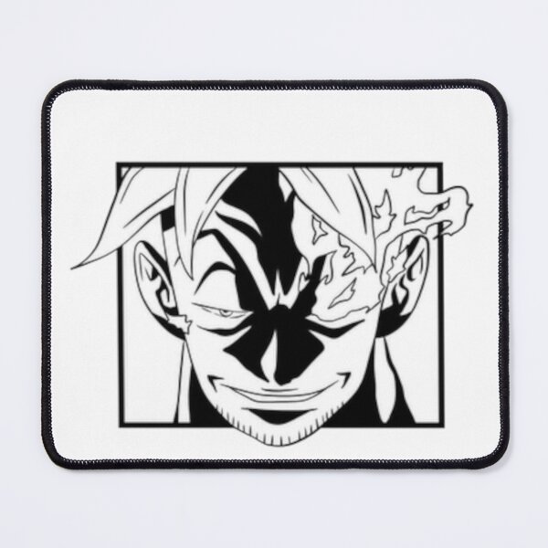 Item preview, Sabo's Flaming Smile designed and sold by BlackGrayWhite.