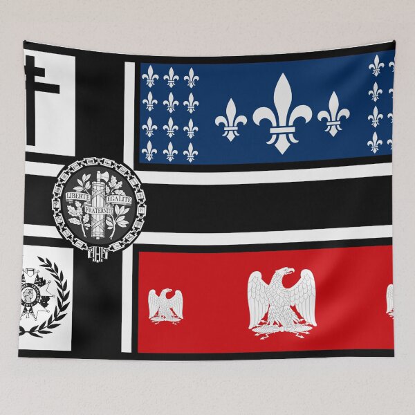 Item preview, Third French Empire Flag (Fictional) designed and sold by Chrysaline Duke.