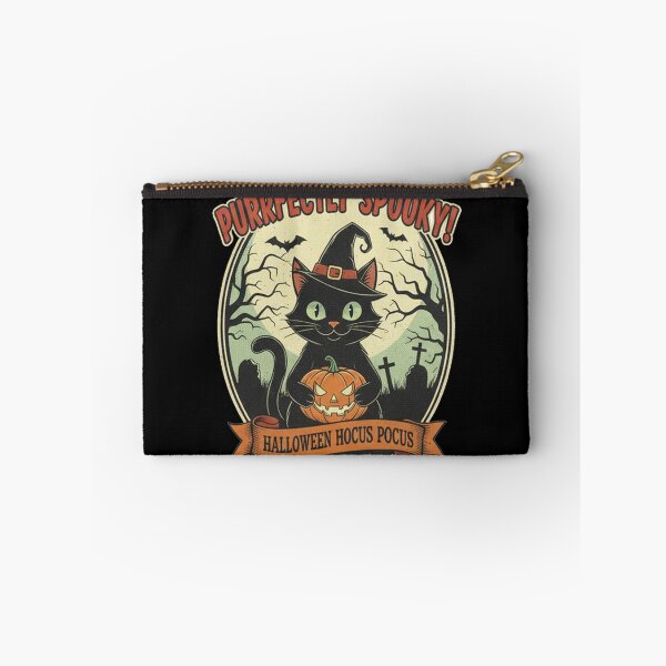Item preview, Purrfectly Spooky Halloween T-shirt  designed and sold by gura1987.