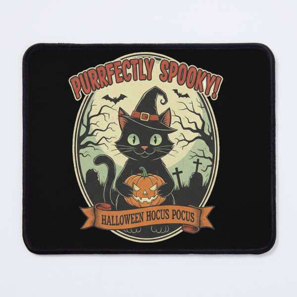 Item preview, Purrfectly Spooky Halloween T-shirt  designed and sold by gura1987.