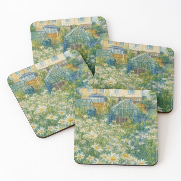 Item preview, Allotment Daisies designed and sold by Paul Rowland.