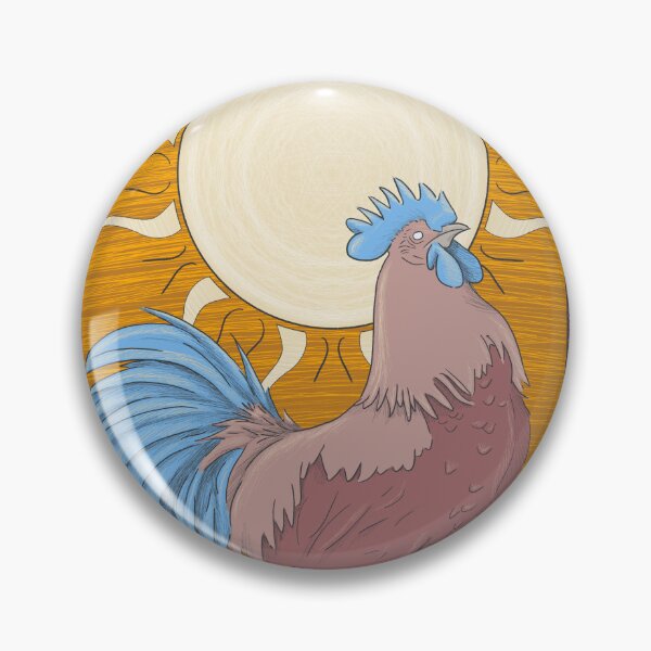 Item preview, Tarot card | deck of Mystical forest animal cards | XIX - The Sun | Rooster designed and sold by Basiinaa.