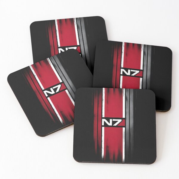 Item preview, Mass Effect N7 Vanguard Emblem: Stellar Sentinel in Galactic Grit designed and sold by Senpaiwaves.