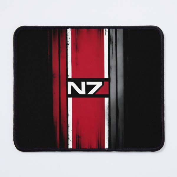 Item preview, Mass Effect N7 Vanguard Emblem: Stellar Sentinel in Galactic Grit designed and sold by Senpaiwaves.