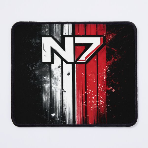 Item preview, Mass Effect N7 Vanguard Emblem: Stellar Sentinel in Galactic Grit designed and sold by Senpaiwaves.
